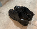 百丽情人节礼物通勤商务皮鞋男牛皮褶皱增高休闲鞋A1373AM4 黑色2  42 晒单实拍图