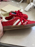 阿迪达斯（adidas）（adidas）三叶草男女鞋GAZELLE INDOOR低帮休闲鞋IF1808红白38 实拍图