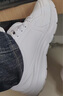 特步氢羽男鞋跑鞋透气旅游鞋跑步鞋舒适轻便防滑耐磨减震男鞋子运动鞋 白色-9078 42 实拍图
