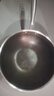 炊大皇 炒锅 304不锈钢炒菜锅煎锅 平底不粘炒锅32cm 可立可视盖不挑灶 实拍图