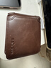 班亚奴（banyanu）钱包男士横款真皮超薄2025新款皮夹简约牛皮驾驶证钱夹卡包一体男 咖啡色-三,折款（复古头层牛皮） 实拍图