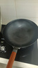 美的（Midea）铁锅炒锅 无涂层精铁炒菜锅 平底牛排煎锅家用燃气灶电磁炉通用 实拍图