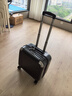 莎米特行李箱16英寸商务空乘登机旅行箱可上飞机小型拉杆箱 PC338TC深灰 实拍图