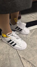 阿迪达斯adidas三叶草贝壳头SUPERSTARII男女休闲鞋 IH8659 36.5码 实拍图
