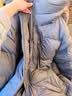 坦博尔羽绒服女士长款泡芙新国标90绒连帽冬季保暖外套530832D乌鹊灰160 实拍图
