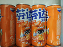 可口可乐（Coca-Cola）芬达Fanta 高考季 无糖零卡橙味碳酸饮料330ml*24摩登罐 年货 实拍图