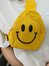 单肩斜挎包新款男女童胸包卡通可爱女孩轻便斜挎包迷你书包 黄色【1个装】 实拍图