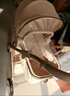 可美嘉婴儿推车可坐可躺轻便折叠新生儿双向婴儿车高景观宝宝手推车 香槟金Pro Max+(全罩+轻便护脊) 实拍图