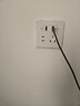 公牛（BULL）开关插座 G12系列五孔插座带USB+Type-C 30w快充G12E537 象牙白 实拍图