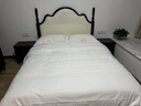 洁丽雅（Grace）A类全棉床笠纯棉床套罩床垫保护套 奶白180*200cm 实拍图