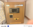 虎牌保险柜家用保险箱国标CSP(3C)认证财务办公虎牌保险柜大型防火防盗全钢柜小型50/58/88cm可隐藏柜 高50cm咖啡金 指纹款(钥匙/密码/指纹解锁) 实拍图