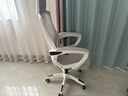 锦汐 电脑椅家用办公椅子靠背人体工学椅学习转椅老板座椅游戏电竞椅 【可后躺】白框灰网 实拍图
