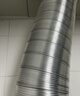 潜水艇（Submarine）加厚铝管油烟机排风管厨房烟道通风道止逆阀烟管硬管180mm内径2米 实拍图