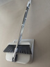 京东京造可折叠扫把簸箕套装 家用清洁垃圾铲加长加密梳齿 笤帚扫帚两件套 实拍图