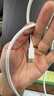 倍思抗脏编织240W苹果数据线双头Type-C充电线适用iPhone17ProMax/16/15手机/华为/小米手机电脑2米白 实拍图