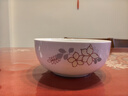 锦秋堂景德镇陶瓷骨瓷饭碗 高脚碗 不烫手家用米饭碗  单件散件结婚送礼 7英寸面碗 实拍图