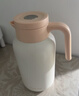 炊大皇保温壶316L不锈钢大容量家用热水壶暖瓶一体无缝内胆2L（暖白色） 实拍图