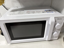 美的微波炉家用小型变频微波 转盘加热 快捷操作简易 内置炉灯预制菜加热 一级能效 M13J 节能省电 【易清洁内胆】 实拍图