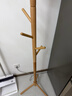 稳纳 衣帽架 衣架落地 实木挂衣架 阳台卧室衣服架  原木色三脚款3176 实拍图