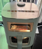美的（Midea）空气炸锅免翻面双旋钮家用大容量5.3L多功能空气炸锅蒸烤一体热风循环金属内腔 MF-KZE535J5 实拍图