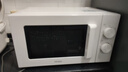 海尔（Haier）快捷微波炉家用小型 360°转盘加热 旋钮操控 易洁内胆 白色HW-M20J1W 实拍图