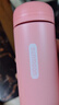 【全网爆款】迷你口袋保温杯304不锈钢水杯便携可爱水杯女生 粉色 150ml 实拍图
