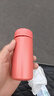 【全网爆款】迷你口袋保温杯304不锈钢水杯便携可爱水杯女生 红色 150ml 实拍图
