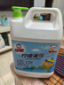 白猫 柠檬薄荷洗洁精5kg A类食品用祛油除腥青柠薄荷香洗洁精 实拍图