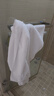 京东京造 800g超厚臻柔浴巾 五星级酒店A类成人加大加厚浴巾 单条 臻白 实拍图