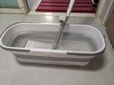 东方亮洁可折叠拖把桶长方形洗拖布桶涮墩布平板拖把盆大号拖地桶洗车水桶 实拍图