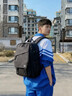361°书包男初高中生大容量轻便减压双肩包高颜值女大学生背包旅行包 黑色大号 实拍图