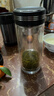 苏泊尔（SUPOR）双层玻璃杯办公泡茶杯男女士茶水分离杯车载水杯子办公泡茶杯子 实拍图