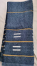 金号纯棉毛巾 35支精梳新疆优质棉A类毛巾柔软亲肤吸水大毛巾 蓝色1条 实拍图