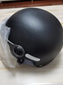 3c认证电动车头盔新国标通用女男士电瓶车防晒四季镜片夏季安全帽 3C认证 黑色冬盔【送透明长镜】 实拍图