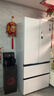 美的（Midea）M60机皇550法式四开门冰箱523L大容量超薄嵌入式双系统除菌一级能效制冰白MR-550WUFIPZE国家补贴 实拍图