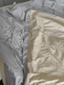 京东京造100支长绒棉床上四件套 植素超柔贡缎轻奢床单被套床品套件抗菌 1.8米床银灰香槟 实拍图
