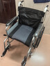 怡辉（YIHUI）轮椅轻便折叠瘫痪老人专用出行带坐便器小型便携式可大小便可自推 实拍图