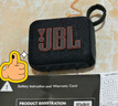 JBL GO4 音乐金砖四代 蓝牙音箱 户外便携音箱 手机电脑音响 低音炮 jbl go4 新年礼物推荐 焦糖黑 实拍图