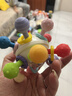 奕思瑞曼哈顿手抓球婴儿0-6个月1岁可啃咬食品级口欲期牙胶安抚玩具摇铃 实拍图