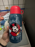 迪士尼（Disney）保温杯儿童水杯水壶学生316L不锈钢吸管直饮杯套礼盒幼儿园650m 实拍图