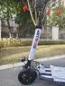 希洛普（SEALUP） 锂电池电动滑板车 便携可折叠电动车 代驾两轮代步车迷你电动车 36V白/国家3C金宇星电机/朝阳防爆真空胎/约40km 实拍图