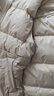 鸭鸭（YAYA）时空道宇羽绒服女短款立领秋冬季新款面包服厚款小个子情侣男外套 浅灰色(男女同款) S 【建议90-110斤】 实拍图