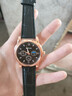 正品男士手表高档休闲石英表简约气质男表皮带高颜值罗马时尚腕表 军团款 实拍图