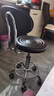 华恺之星吧台椅可升降吧台凳子家用转椅滑轮办公椅搁脚椅餐椅子BY659黑 实拍图