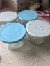 260ml有盖咸菜碗上班族便携小菜水果保鲜盒厨房冰箱带盖密封泡菜 小菜保鲜盒4只装 实拍图