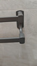 卡贝（cobbe）枪灰浴室毛巾杆免打孔太空铝卫生间置物架单杆双杆浴巾架收纳架 枪灰-双杆毛巾杆-40CM 实拍图