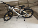 JEEP吉普山地车自行车学生成人减震碟刹通勤变速越野青少年巡航者C800 巡航者-一体轮-钢琴白 26寸(建议身高156-180cm) 24速运动版 实拍图