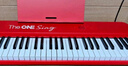 The ONE郎朗代言弹唱琴Sing自动挡智能钢琴初学者成年人61键便携式 红色 实拍图