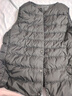 MUJI女式 轻量羽绒便携式 背心 马甲马夹女款冬季内胆保暖女装 黑色 XL (165/92A) 实拍图