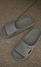 洁丽雅防臭拖鞋男士夏季2025新款居家室内浴室洗澡eva家用防滑凉拖鞋女 浅灰 【2.0升级款 | 材质提升 送品牌包装袋】 42-43 【适合41-42码】 实拍图